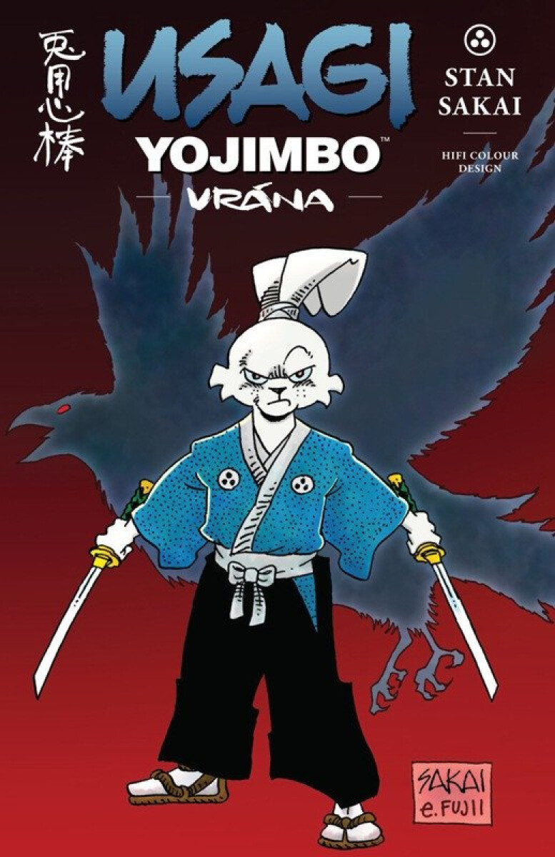 Kniha Usagi Yojimbo 40: Vrána