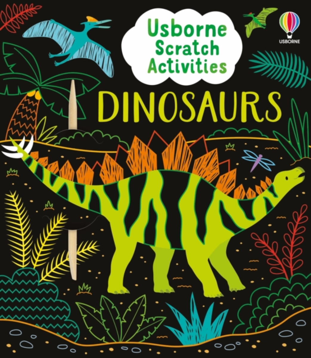 Kniha Usborne Scratch Activities Dinosaurs
