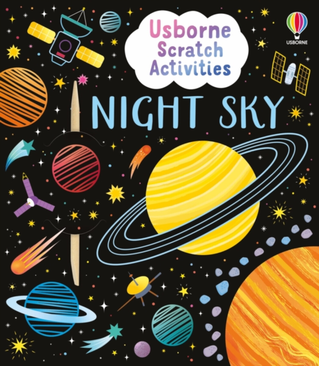 Kniha Usborne Scratch Activities Night Sky