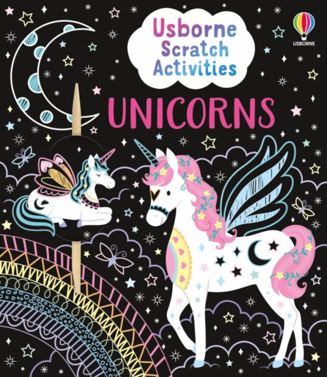 Usborne Scratch Activities Unicorns - Dickins Rosie