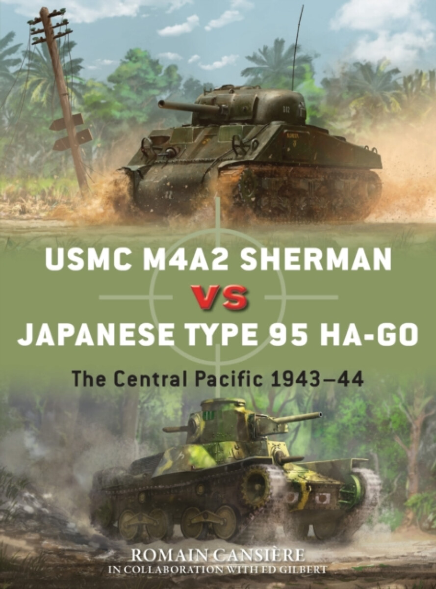 Kniha USMC M4A2 Sherman vs Japanese Type 95 Ha-Go