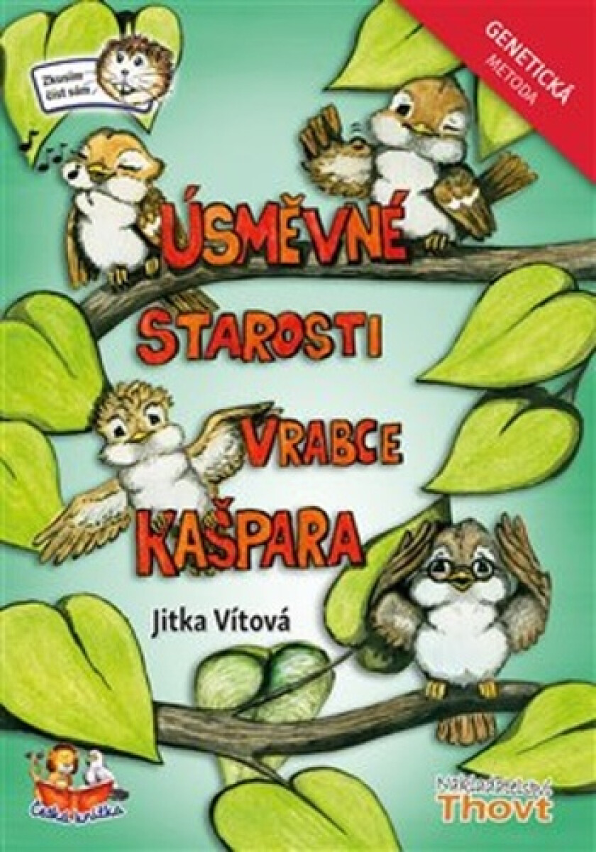 Kniha Úsměvné starosti vrabce Kašpara - Genetická metoda