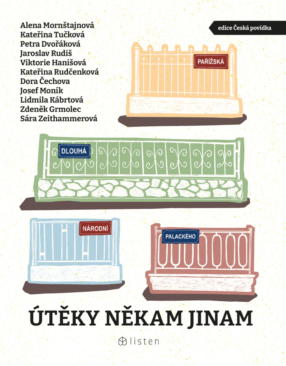 Útěky někam jinam - Jaroslav Rudiš, Petra Dvořáková, Michaela Klevisová, Viktorie Hanišová, Alena Mornštajnová