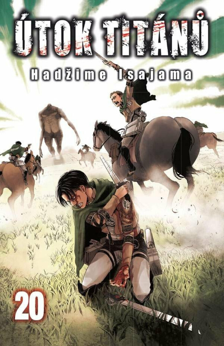 Kniha Útok titánů 20