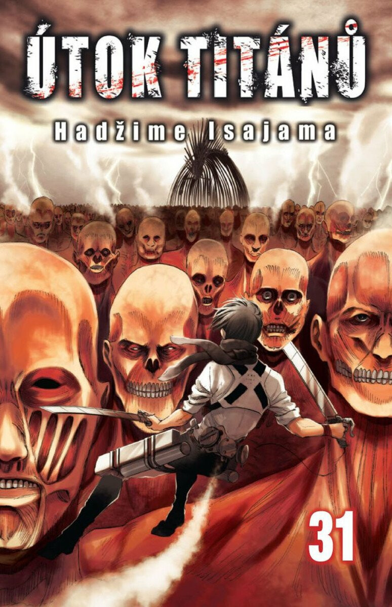 Kniha Útok titánů 31