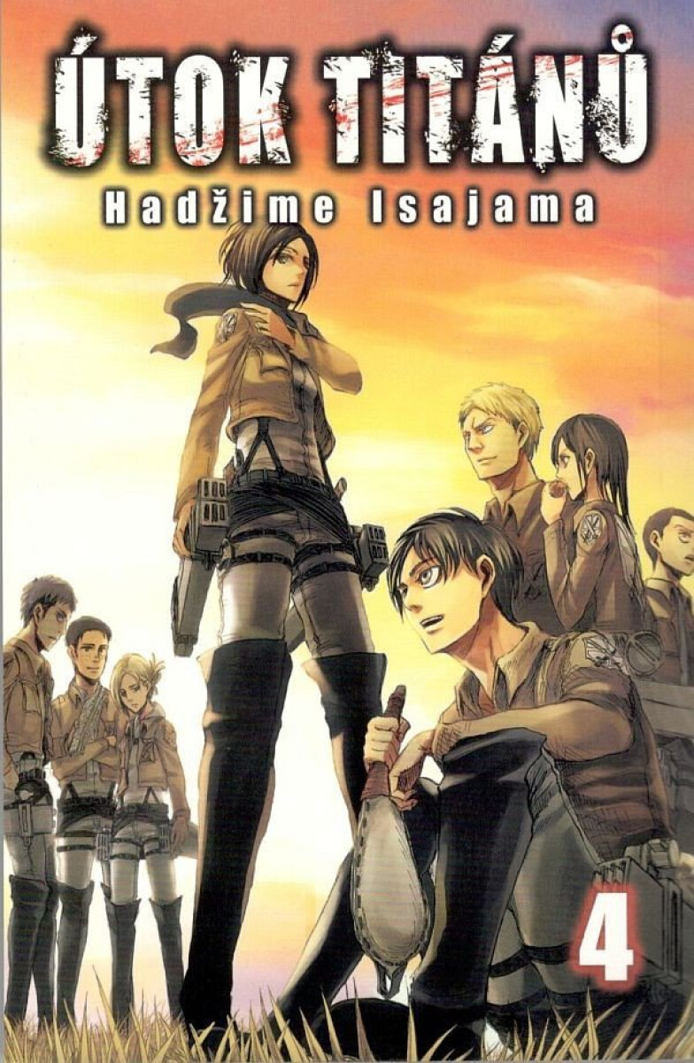 Kniha Útok titánů 4