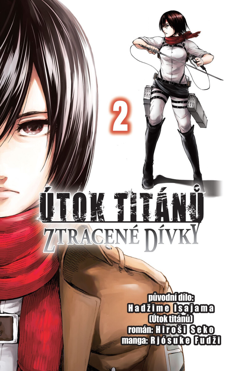 Kniha Útok titánů - Ztracené dívky 2