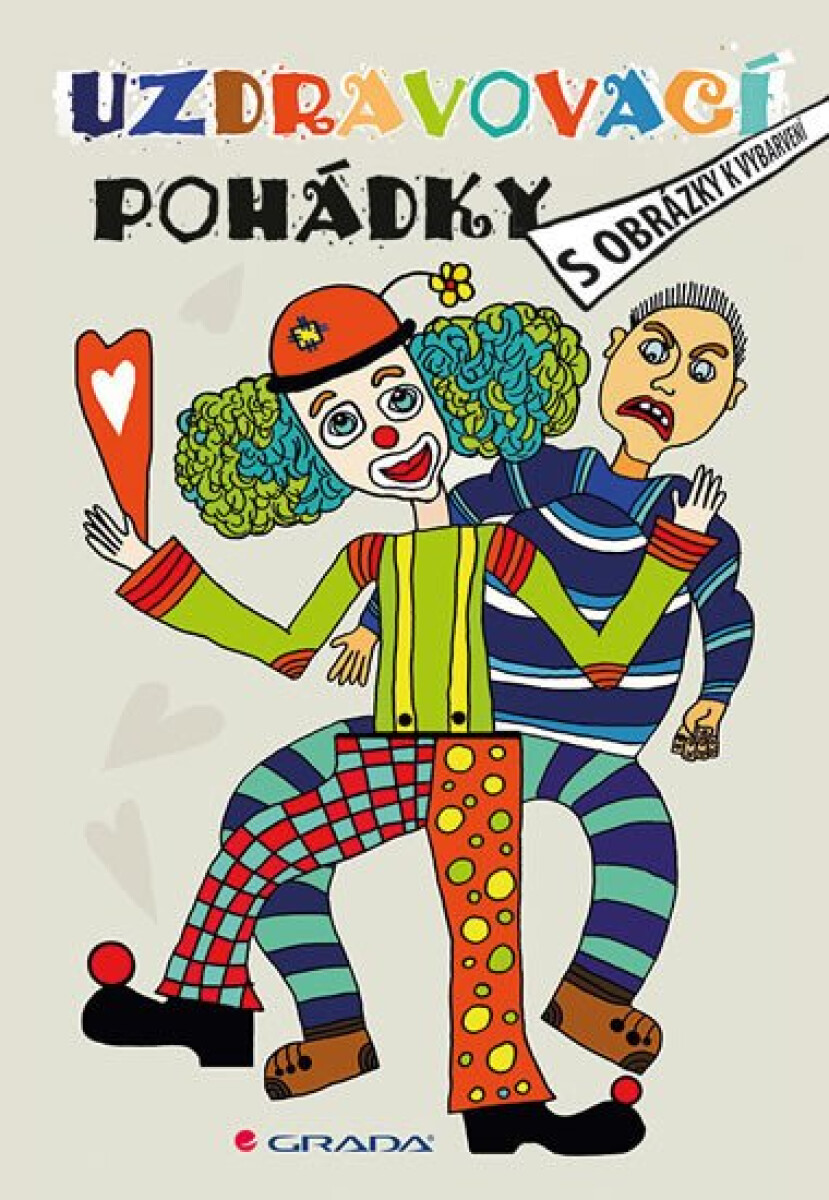 Kniha Uzdravovací pohádky s obrázky k vybarvení
