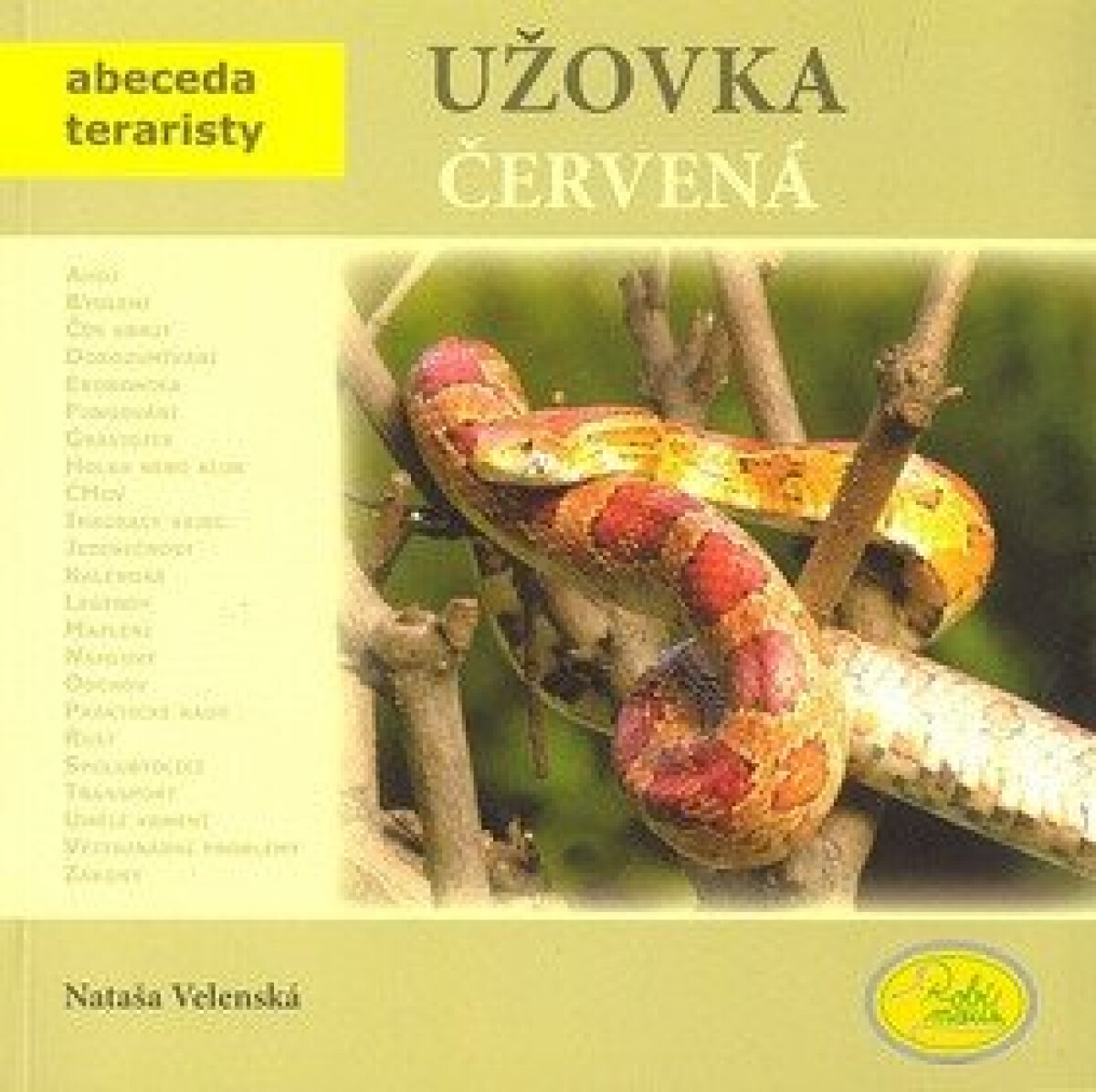 Kniha Užovka červená