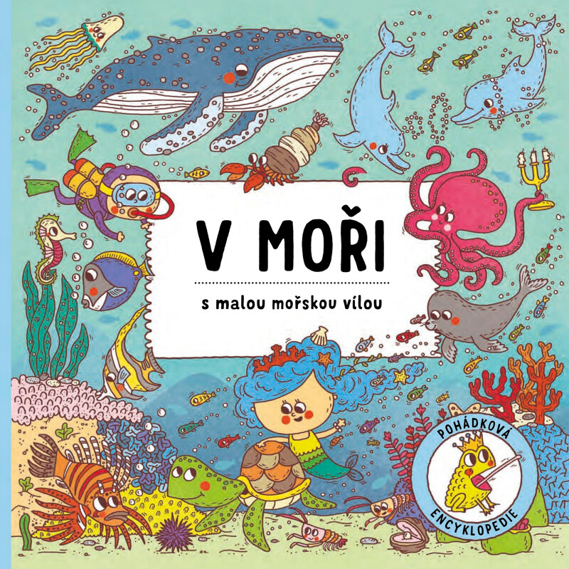 Kniha V moři s malou mořskou vílou