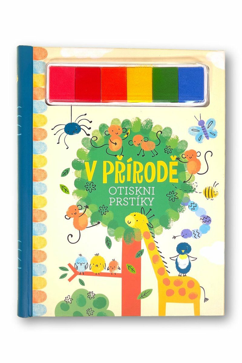 V přírodě - Otiskni prstíky koupíte na Knihydobrovsky.cz