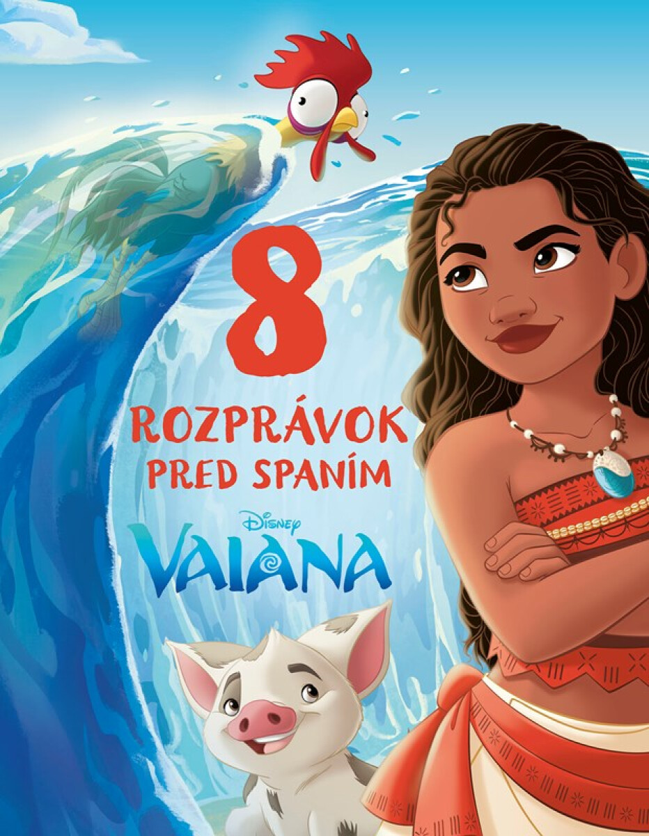 Kniha Vaiana - 8 rozprávok pred spaním