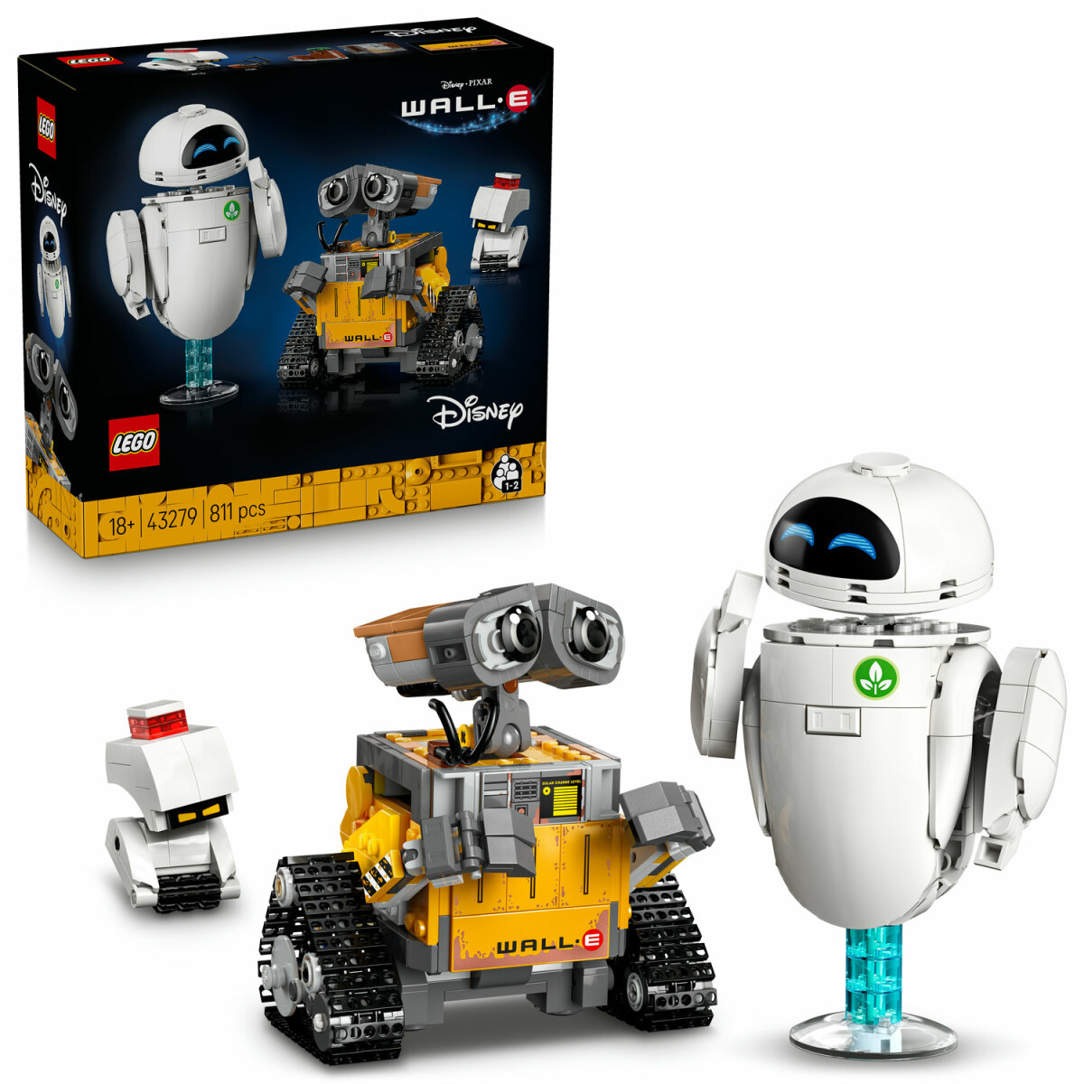 VALL•I a EVA - LEGO-Disney and Pixar’s Light (43279)