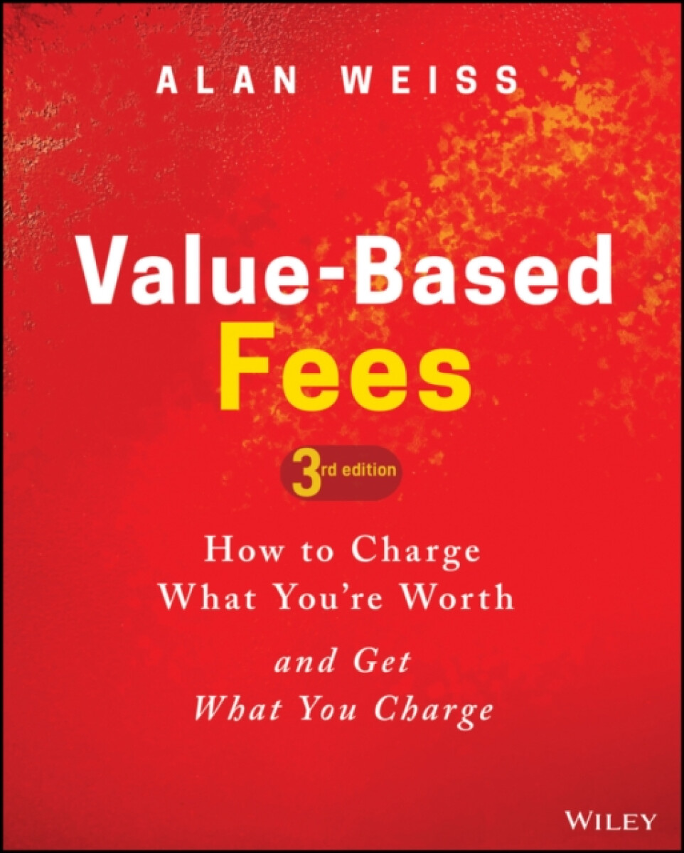 Kniha Value-Based Fees