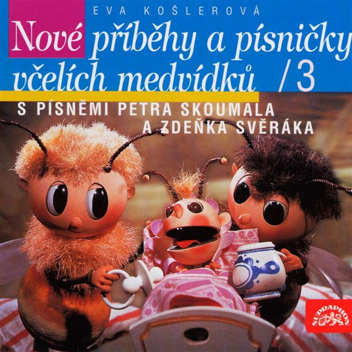 Levně Včelí medvídci Nové příběhy a písničky - Eva Košlerová - audiokniha