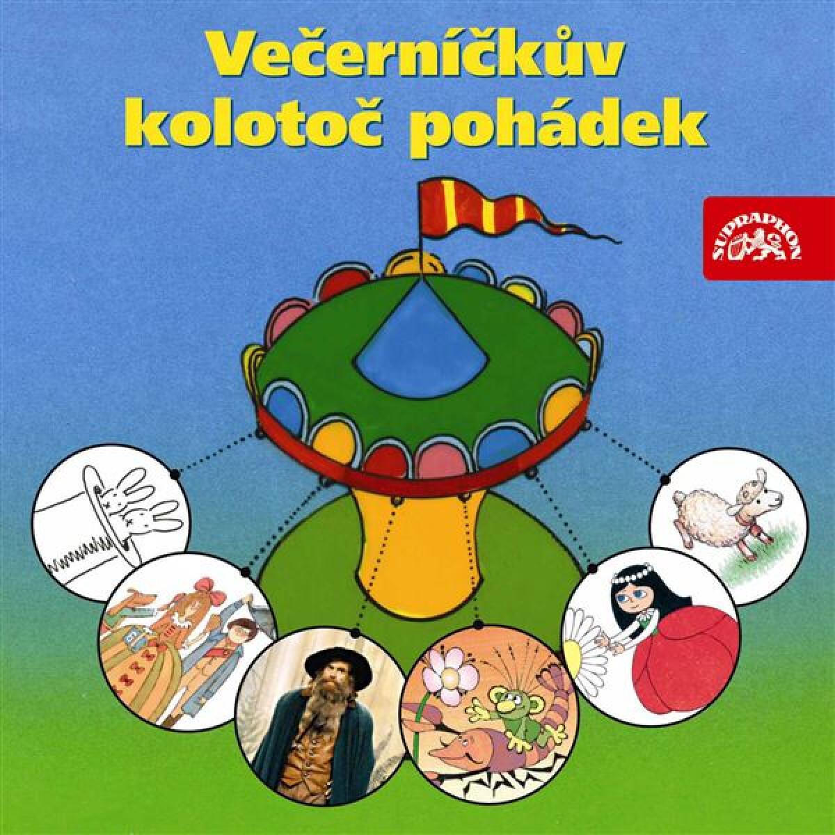 Levně Večerníčkův kolotoč pohádek - Jaromír Kincl - audiokniha