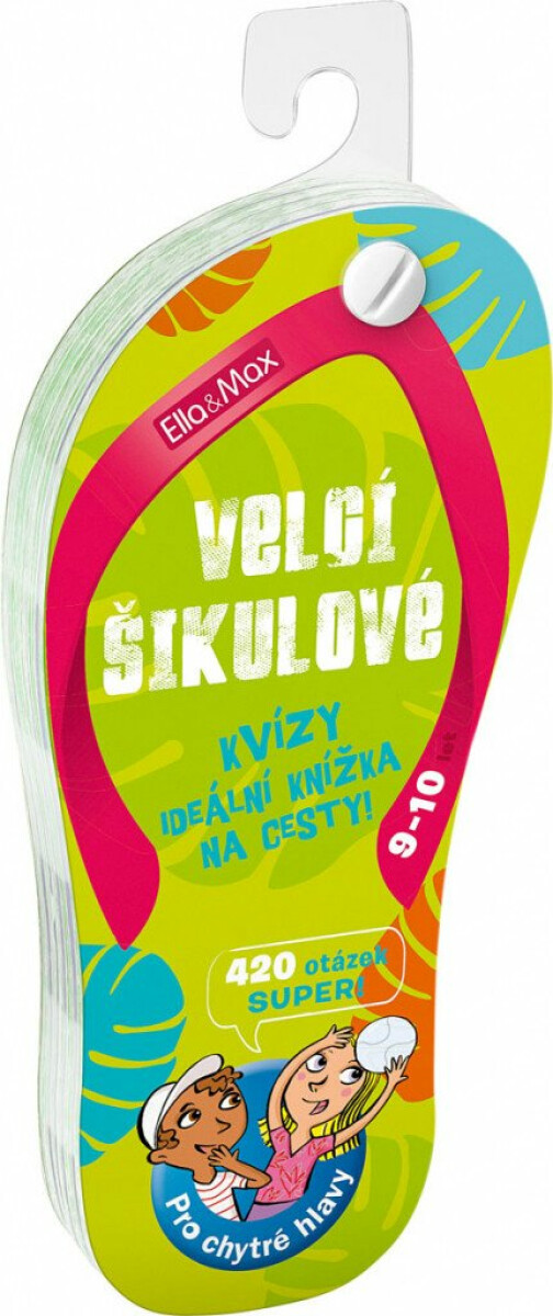 Kniha Velcí šikulové, 9-10 let