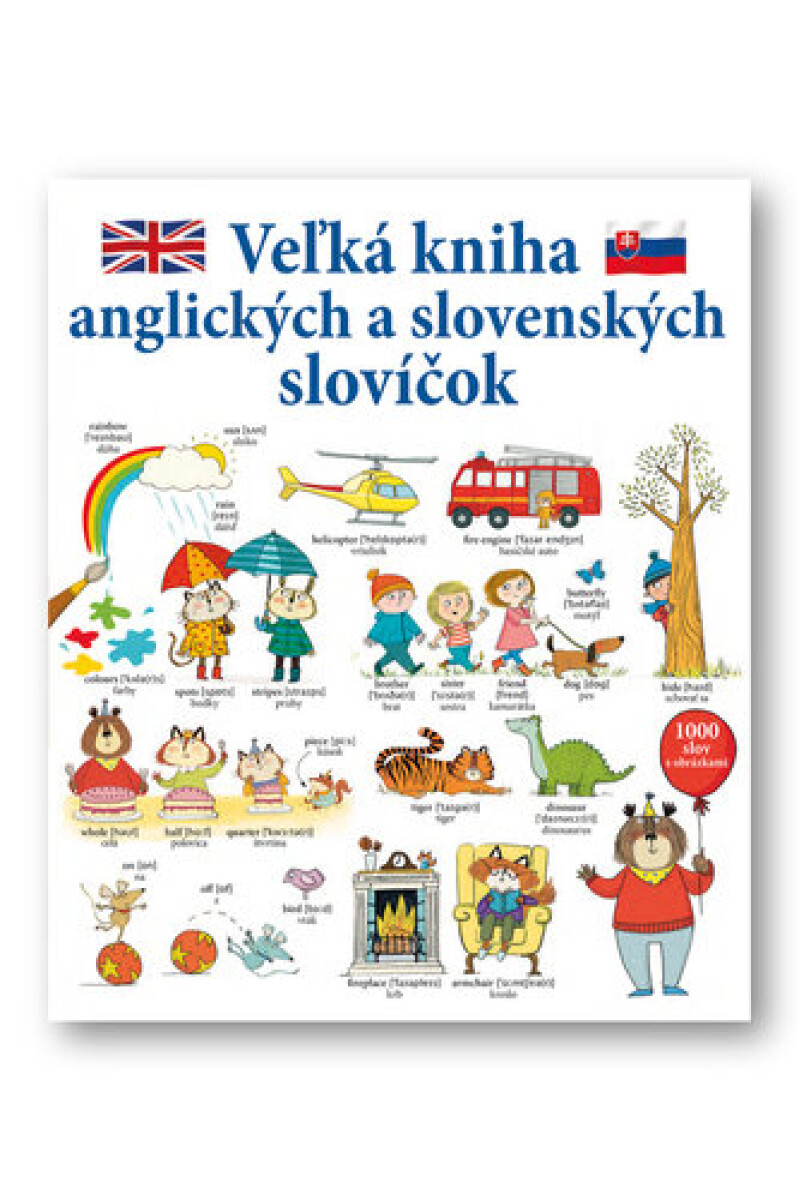 Kniha Veľká kniha anglických a slovenských slovíčok