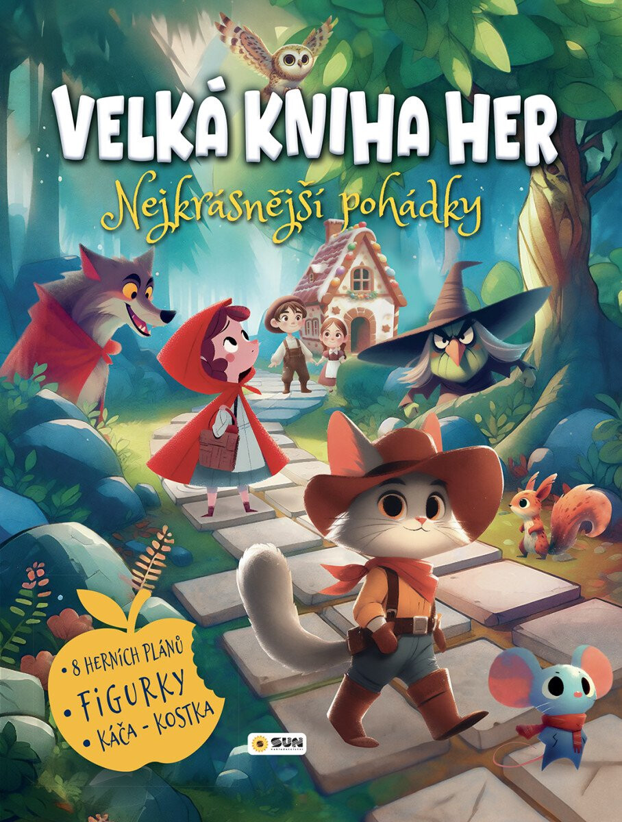 Kniha Velká Kniha Her - Nejkrásnější Pohádky
