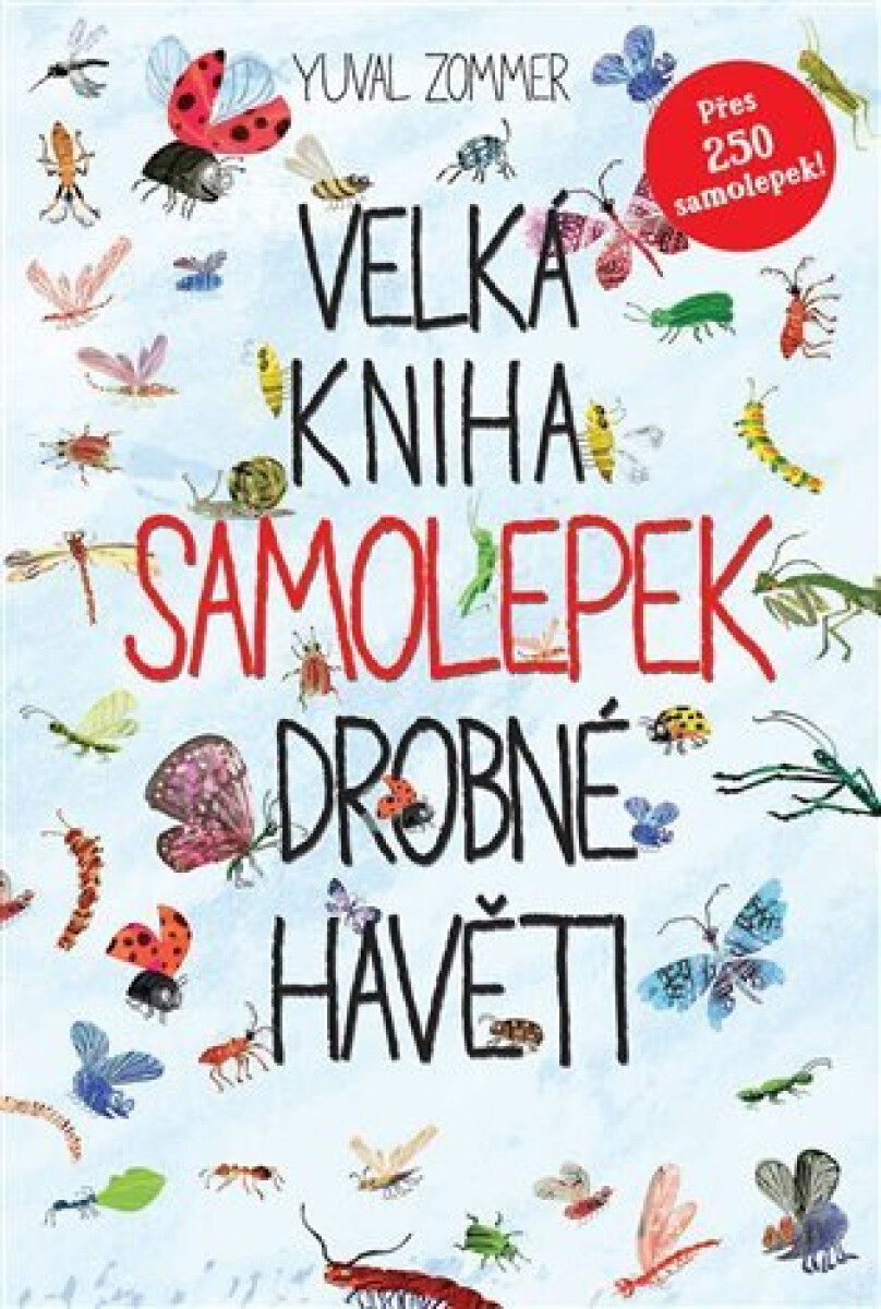 Kniha Velká kniha samolepek drobné havěti