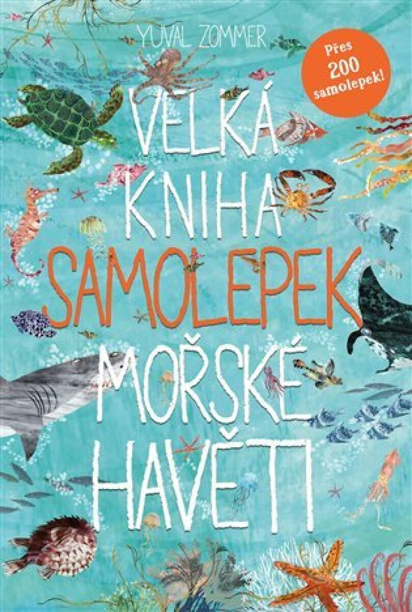 Kniha Velká kniha samolepek mořské havěti