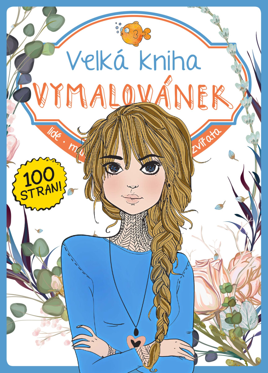 Kniha Velká kniha Vymalovánek (modrá)