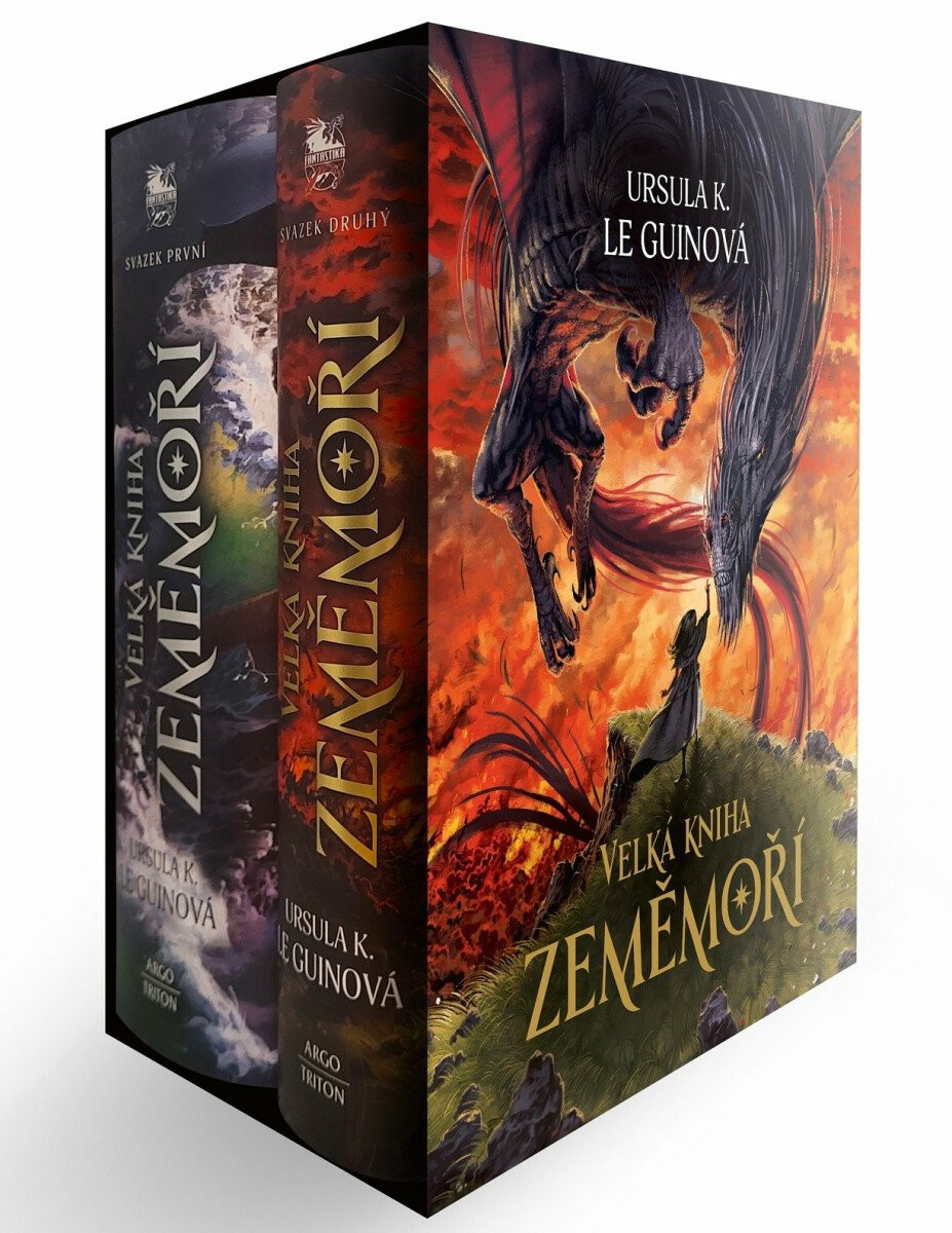 Kniha Velká kniha Zeměmoří BOX 1-2