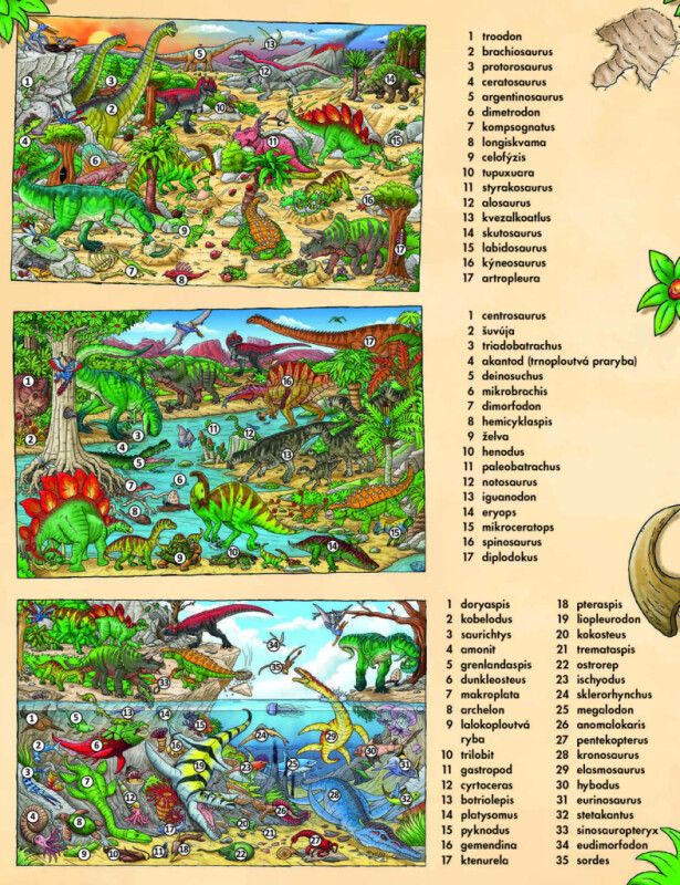 Velká knížka - DINOSAUŘI pro malé vypravěče - Max Walther (obrázek 8)
