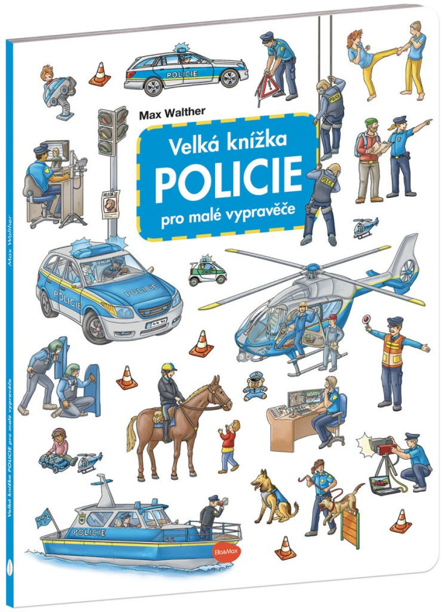Kniha Velká knížka - POLICIE pro malé vypravěče