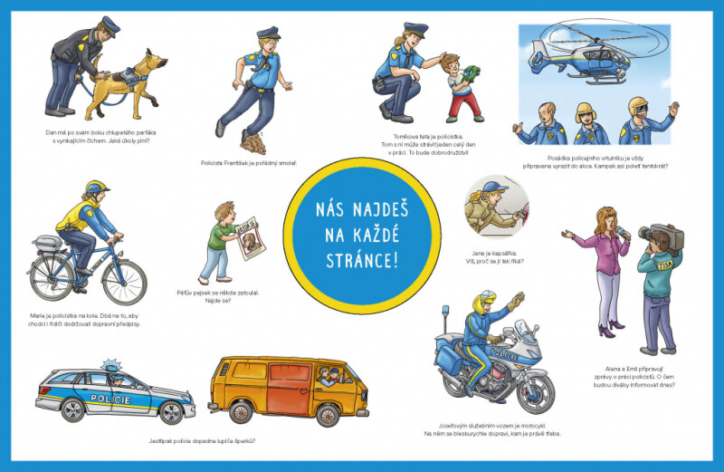 Velká knížka - POLICIE pro malé vypravěče - Max Walther - Obrázek 2