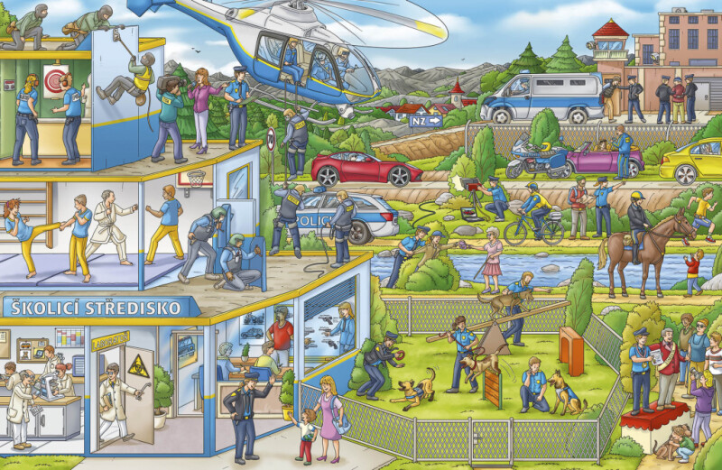 Velká knížka - POLICIE pro malé vypravěče - Max Walther - Obrázek 4