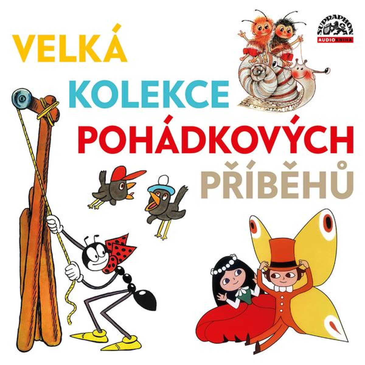 Levně Velká kolekce pohádkových příběhů - Ondřej Sekora - audiokniha
