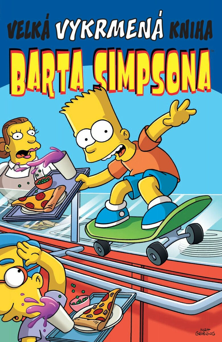 Kniha Velká vykrmená kniha Barta Simpsona