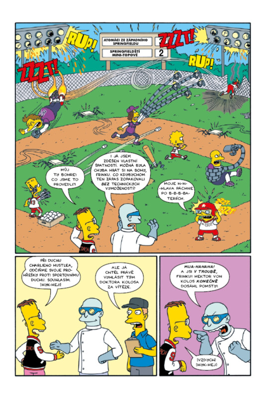 Simpsonovi - Velká zdivočelá kniha Barta Simpsona - Bates James W., Tom Peyer, Tony Digerolamo, Eric Rogers (obrázek 4)