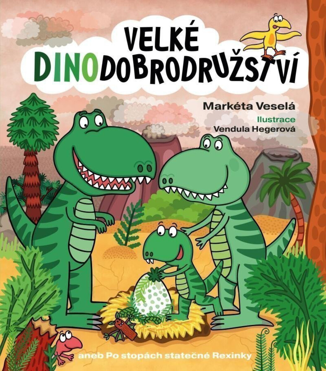 Kniha Velké dinodobrodružství