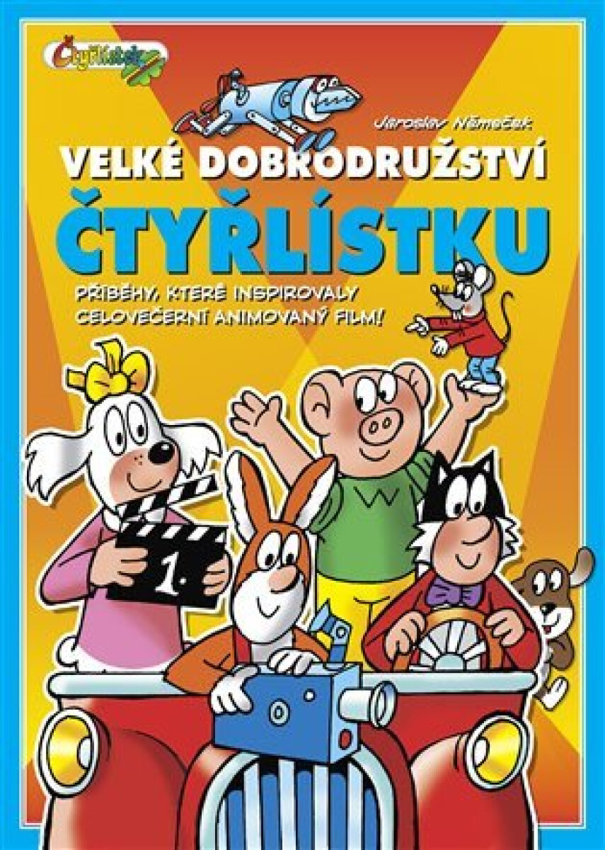 Kniha Velké dobrodružství čtyřlístku