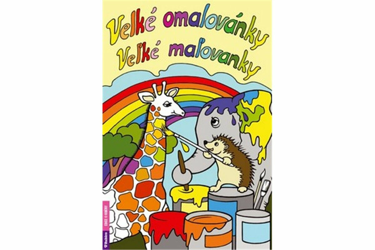 Velké omalovánky / Velké maľovánky koupíte na Knihydobrovsky.cz