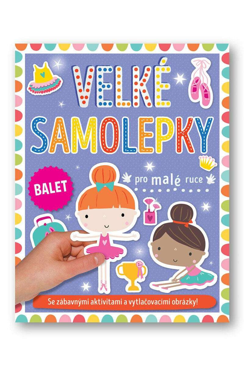 Kniha Velké samolepky pro malé ruce