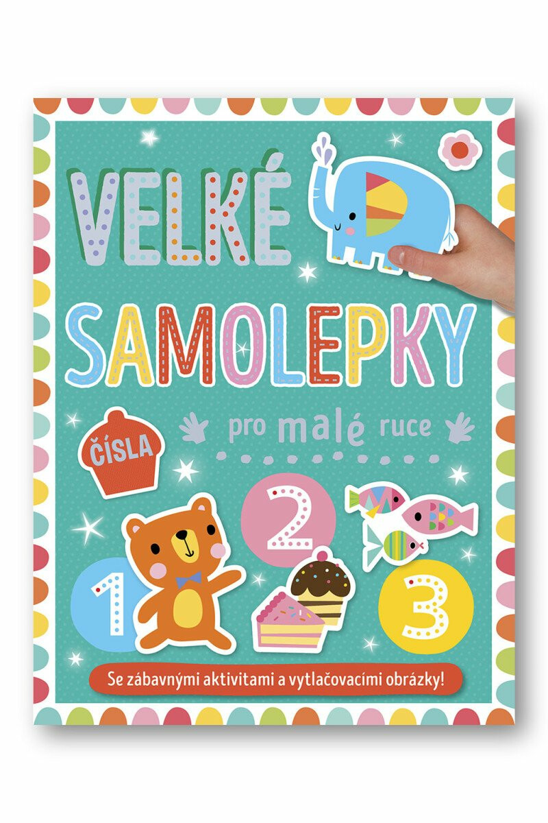 Kniha Velké samolepky pro malé ruce