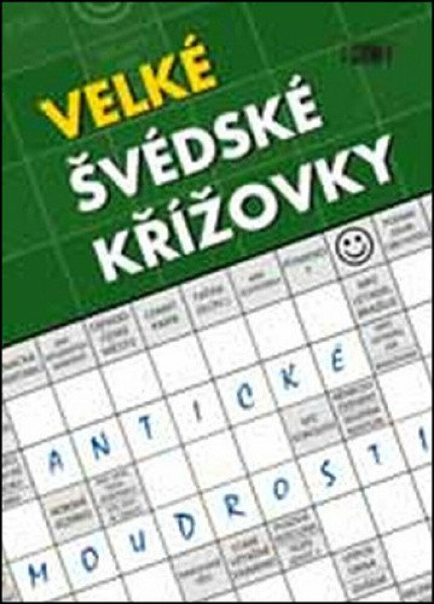 Kniha Velké švédské křížovky - Antické moudrosti