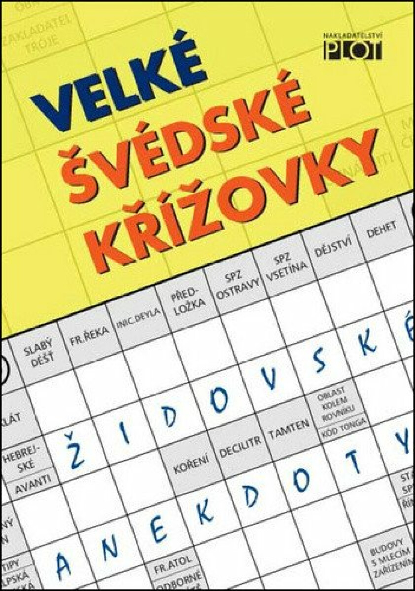 Kniha Velké švédské křížovky