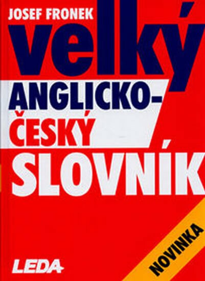 Velký anglicko-český slovník (poškozená)