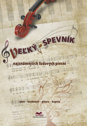 Kniha Veľký spevník najznámejších ľudových piesní