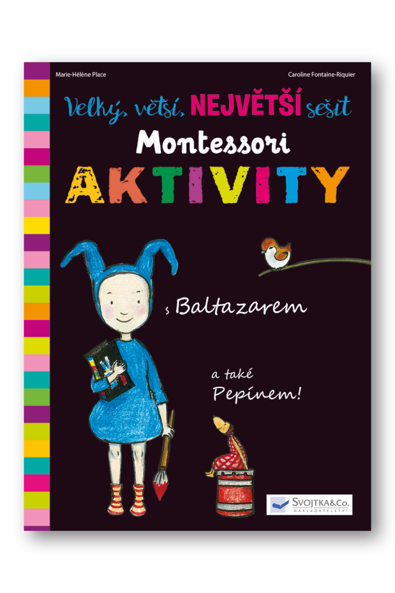 Kniha Velký, větší, Největší sešit Montessori aktivity