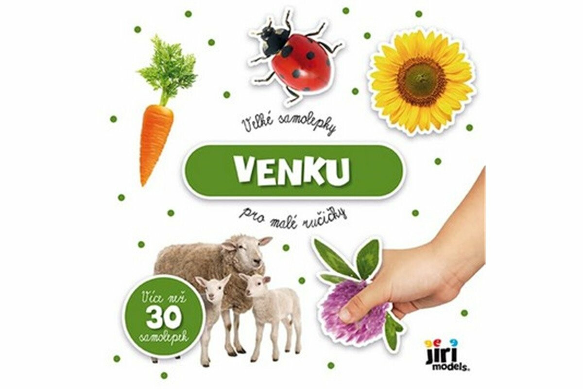 Kniha Velké samolepky pro malé ručičky