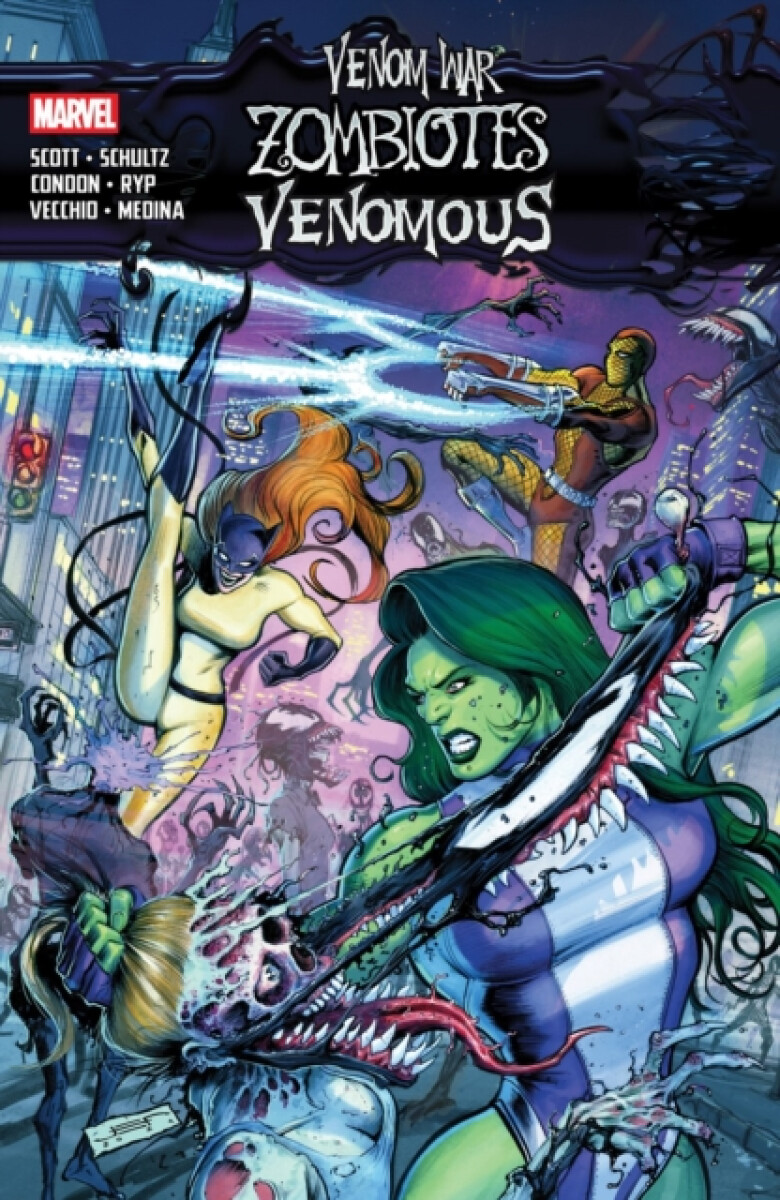 Kniha Venom War: Zombiotes/Venomous