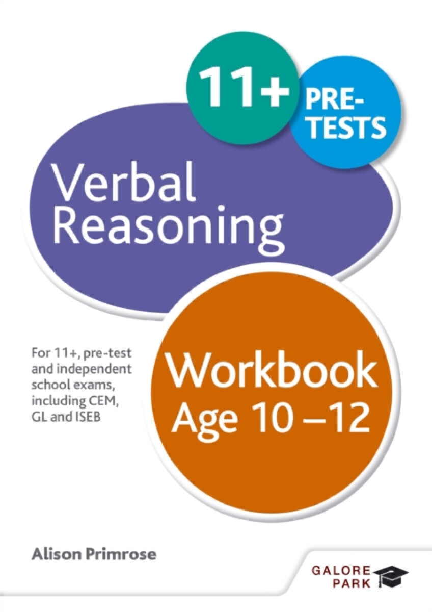Kniha Verbal Reasoning Workbook Age 10-12