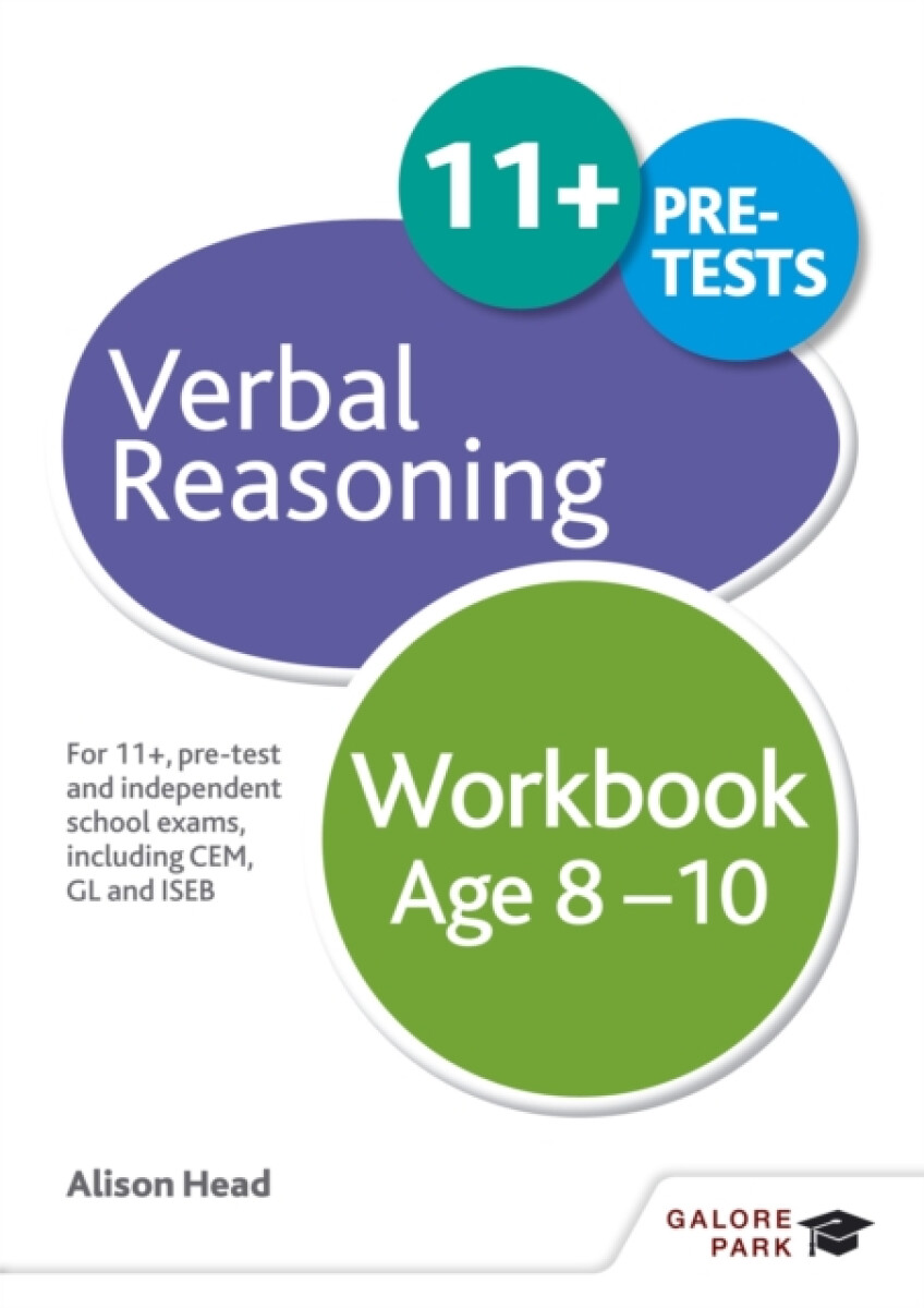 Kniha Verbal Reasoning Workbook Age 8-10