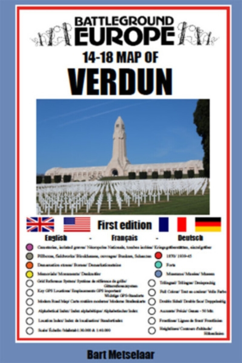 Kniha Verdun (Map)