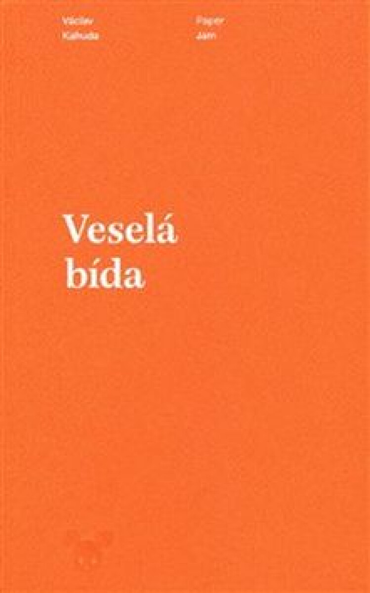 Kniha Veselá bída